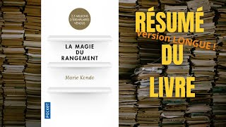 Résumé du livre quotLa magie du rangementquot [upl. by Bouchier]