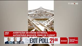 Vremea rea face probleme în restul Europei sunt ninsori abundente zeci de ambuteiaje pe autostră [upl. by Ahsii]