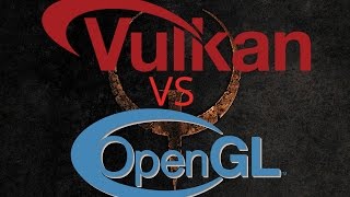 Vulkan API Benchmark Quake 1  OpenGL VS Vulkan [upl. by Nylemaj]