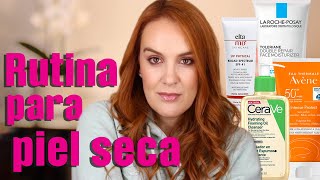 Rutina para piel seca con productos de dermocosmética [upl. by Sidonnie]