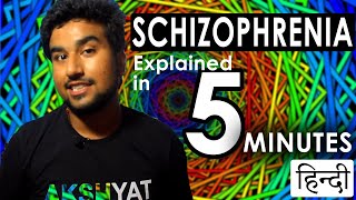 Schizophrenia in 5 MINUTES HINDI  Class 12 Psychology Chapter 4  BA Hons  UGC NET IAS [upl. by Ihsakat]