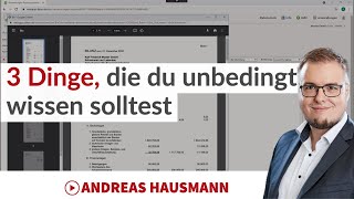 3 Dinge die du für den Jahresabschluss mit DATEV Unternehmen online wissen solltest [upl. by Cordalia]