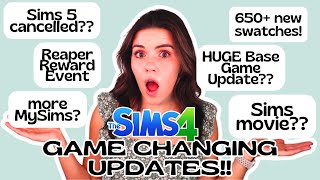 HUGE Sims 4 News Drop Project Renee Swatch Update Bug Fixes amp More [upl. by Carnay]