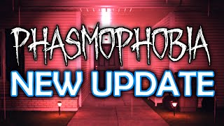 NEW Update for Phasmophobia  LIVE 🔴 [upl. by Encratia]