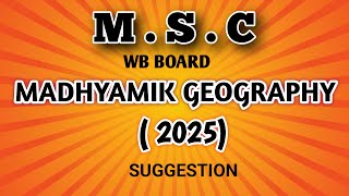 WBBSE মাধ্যমিক ভূগোল SUGGESTION 5 মার্কস QUESTIONS FROM প্রাকৃতিক এবং আঞ্চলিক 2025 [upl. by Olleina]