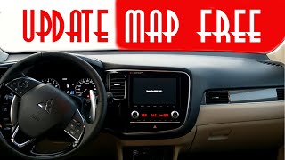 How to update GPS Navigation maps in Mitsubishi vehicle for free [upl. by Feledy]