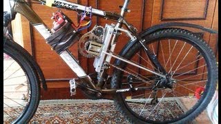 СВОИМИ РУКАМИ ЭЛЕКТРОВЕЛОСИПЕД 62 кмч How to make electro bike with his hands 62 kmh [upl. by Hawger701]