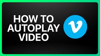 How To Autoplay Vimeo Video Tutorial [upl. by Aicelef]