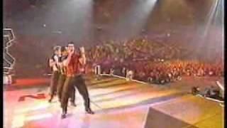 N sync  Tearin up my heart I want you back The Domewmv [upl. by Yvaht]