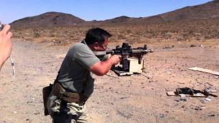 Frefrans rate reducer M4 CQBR full auto testing [upl. by Petulah263]