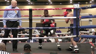 Cmaje Ramseur vs Sergio Ibarra 01212022 FULL FIGHT [upl. by Ddahc]