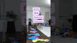 Talking Dog Wants Family Love You 💕 200TalkingDog Videos on my Channel AIC talkingdog fluentpet [upl. by Croft]