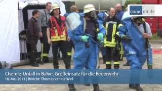 ChemieUnfall Großeinsatz für die Feuerwehr [upl. by Aitnas]