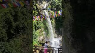 Sikkim reels  visit Sikkim northsikkim waterfall beautifulsikkim sikkim [upl. by Nedearb]