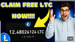 FREE LITECOIN MININGClaim 001 Litecoin to Trust wallet free withdrawal free Litecoin mining site [upl. by Annemarie]