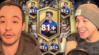 OPENING THE OP 81 TWO PLAYER PACKS WALKOUTS  FIFA 19 ULTIMATE TEAM PACK OPENING [upl. by Margaretha624]