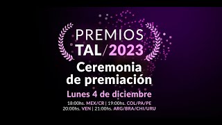 🔴 EN VIVO CEREMONIA DE LOS PREMIOS TAL 2023 Especiales Telemdellín [upl. by Sauncho]