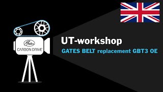 GATES BELT replacement GBT3 OE English [upl. by Ssilem]