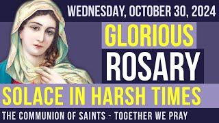 LISTEN  ROSARY WEDNESDAY  Theme SOLACE IN HARSH TIMES [upl. by Slavin]