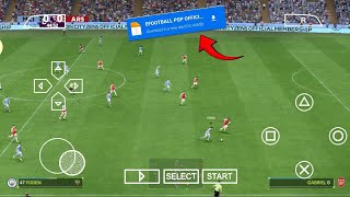 EFOOTBALL PES 2024 PPSSPP Full Update Transfers amp Kits 202324 Real Faces Camara PS5 English Version [upl. by Lemal]