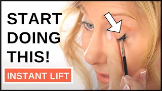 Eyeliner Tutorial For Mature Eyes  Fabulous50 [upl. by Oirasan]