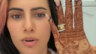 My mendhi day vlog [upl. by Nudd]