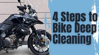 How to deep clean a motorcyle [upl. by Merlin211]