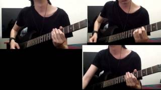 From First To Last  Populace In Two Guitar Cover [upl. by Ashman906]