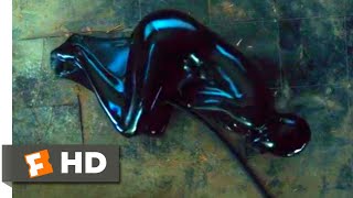 The Girl in the Spiders Web 2018  Black Latex Torture Scene 810  Movieclips [upl. by Andrei244]