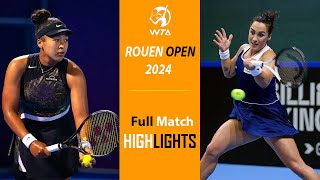 Naomi Osaka vs Martina Trevisan Highlights  Rouen Open 2024  4172024 [upl. by Thorin]