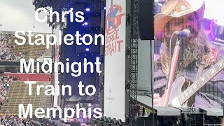 Midnight Train to Memphis  Chris Stapleton  With George Strait  Ames IA  May 25 2024 [upl. by Kovacs]