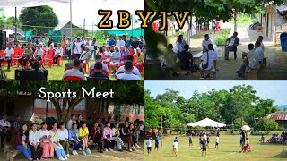 Zeme Baptist Youth Jalukie Valley  Sports meet  Nagaland  youthvalley [upl. by Martz]