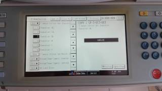 Developer Initialization RICOH MP C [upl. by Idnat]