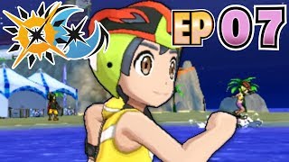 Lets Play Pokémon Ultra Sun amp Ultra Moon  Part 7  Mantine Surfing to Akala [upl. by Ecnerrat]