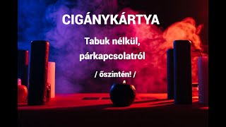 Értékes kapcsolat közös jövő Cigánykártya vetésjóslás cigánykártyaszerelem anyagiakcsalád [upl. by Andria]