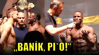 Keita si podmanil Ostravu „BANÍK PIO“  KEITA vs SAMSONIDSE STAREDOWN OKTAGON 50 [upl. by Yrrot]