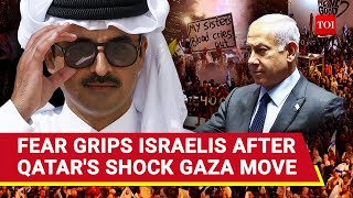 Israelis Cry In Fear After Qatars Big Gaza Move Bibi Escobar You Failed  Tel Aviv Erupts [upl. by Bradway2]