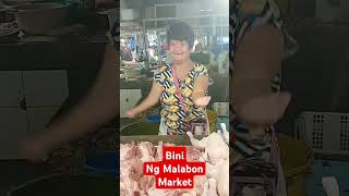 Bini ng MALABON Market ytviral automobile ytstudioes ytshorts travelfoodblog kpop travel [upl. by Poulter]