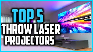 ▶️Best Ultra Short Throw Laser Projectors in 2024 [upl. by Arelus]