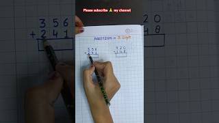 ThreeDigit Addition Math for 2nd Gradeshortvideo maths [upl. by Yorker225]