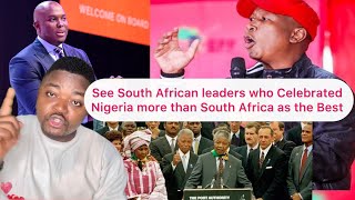 See great South African leaders Who Celebrate Nigeria Better than South as the best in Africa [upl. by Arndt]