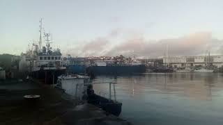 Penzance harbour looking beautiful in evening on 1st Dec 2024 1606 Cornwall UK [upl. by Nannaihr424]