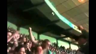 Young Boy Leads Thousands into Football Chant [upl. by Ocsic690]