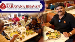 என்னதான் சொல்லுங்க நம்ம SARAVANA BHAVAN taste அடிச்சுக்க முடியாது  Hotel Saravana Bhavan HSB [upl. by Haveman]