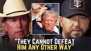 Country Stars React To Attack On Donald Trump  George Strait Jason Aldean and more [upl. by Zorah]