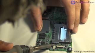 Nintendo DSi Game Card Slot Replacement FULL HD [upl. by Alcinia]