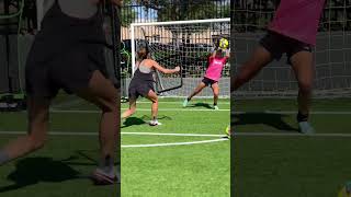 Goalkeeper Drill with Rebounder [upl. by Ailak]