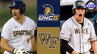 1 Wake Forest vs UNCG Highlights  2024 College Baseball Highlights [upl. by Eibor]