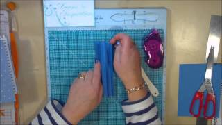 How to add Hinges to your Board Cover Mini Albums [upl. by Botti]