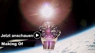 EXPERIMENT ACTION CAM UND UHR IM WELTALL [upl. by Gunnar]